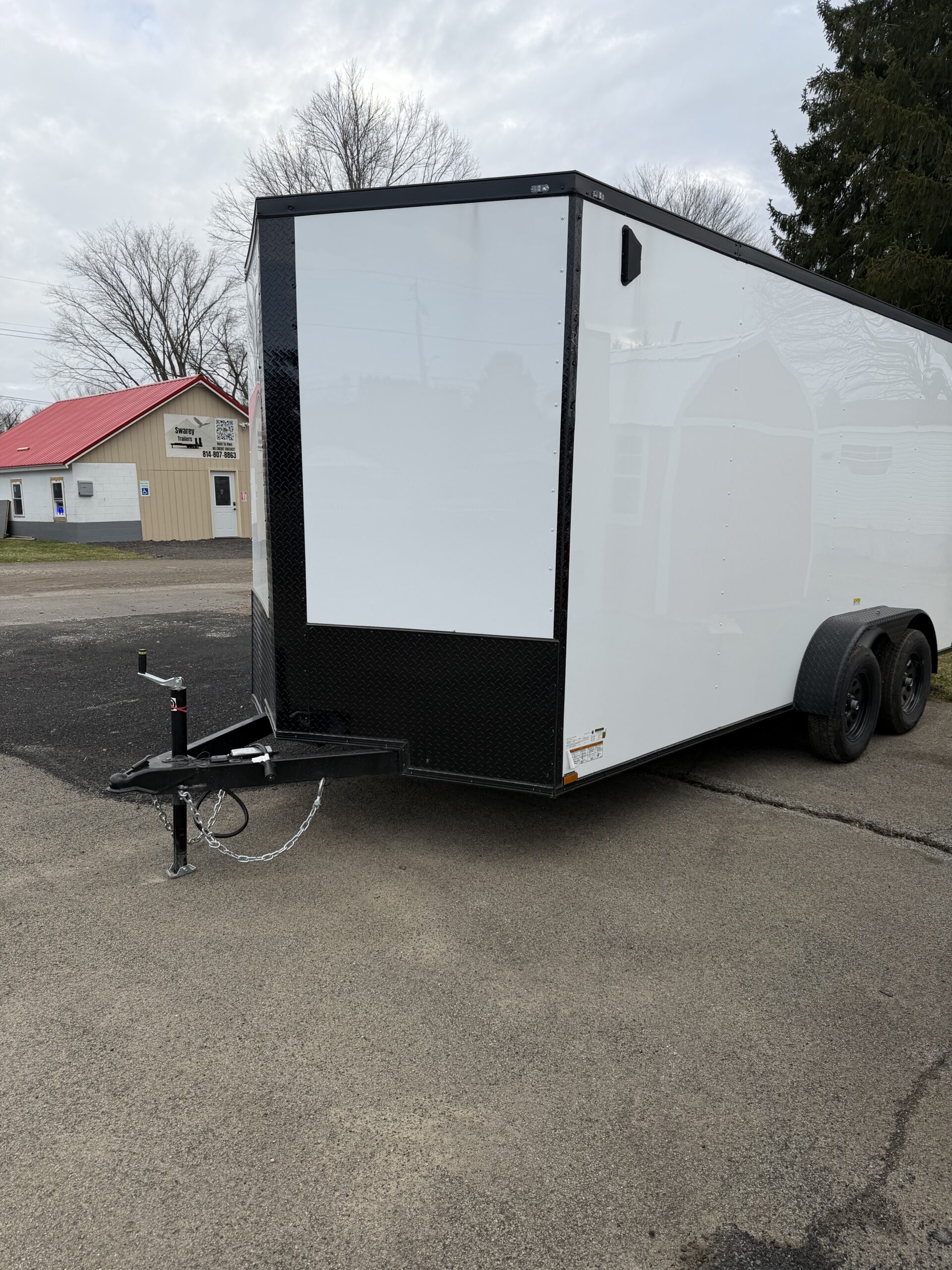 7x16 Enclosed Trailer $684 Down & $417 a/mo.