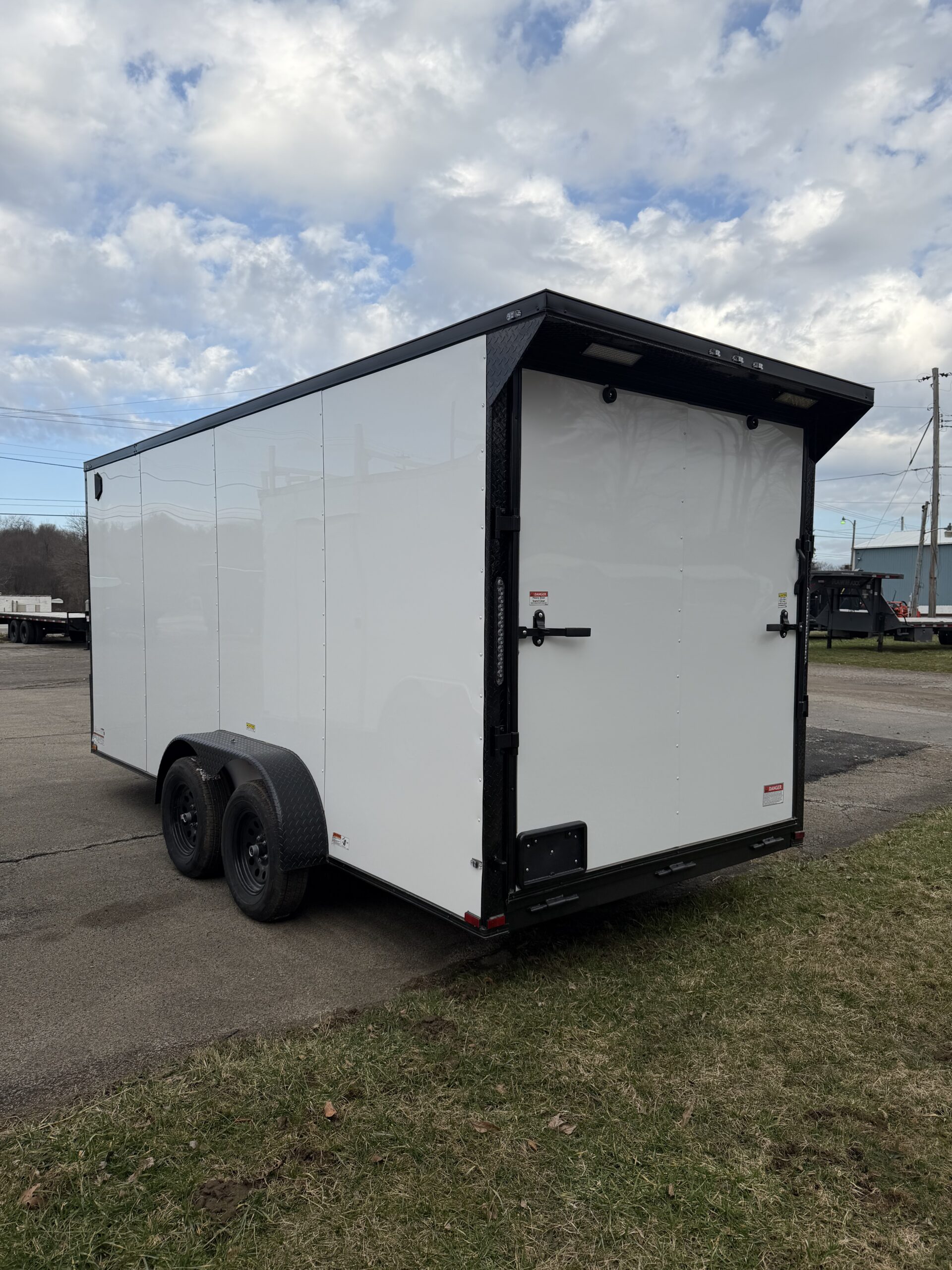 7x16 Enclosed Trailer $684 Down & $417 a/mo. - Image 3