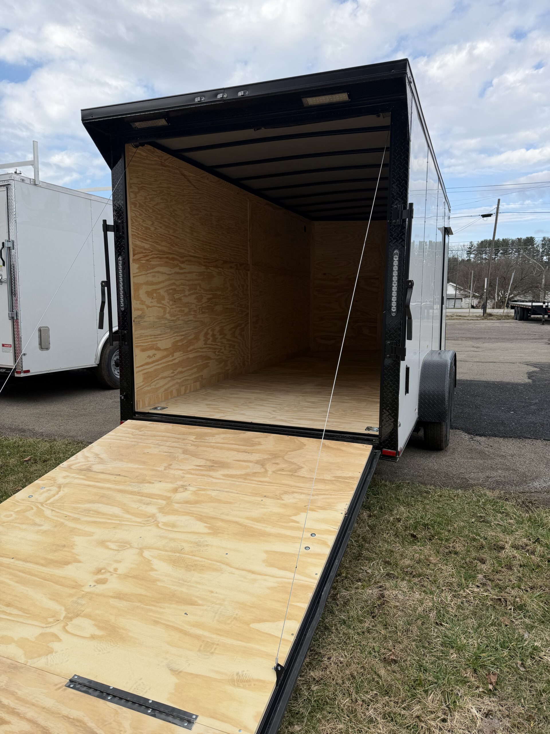 7x16 Enclosed Trailer $684 Down & $417 a/mo. - Image 5