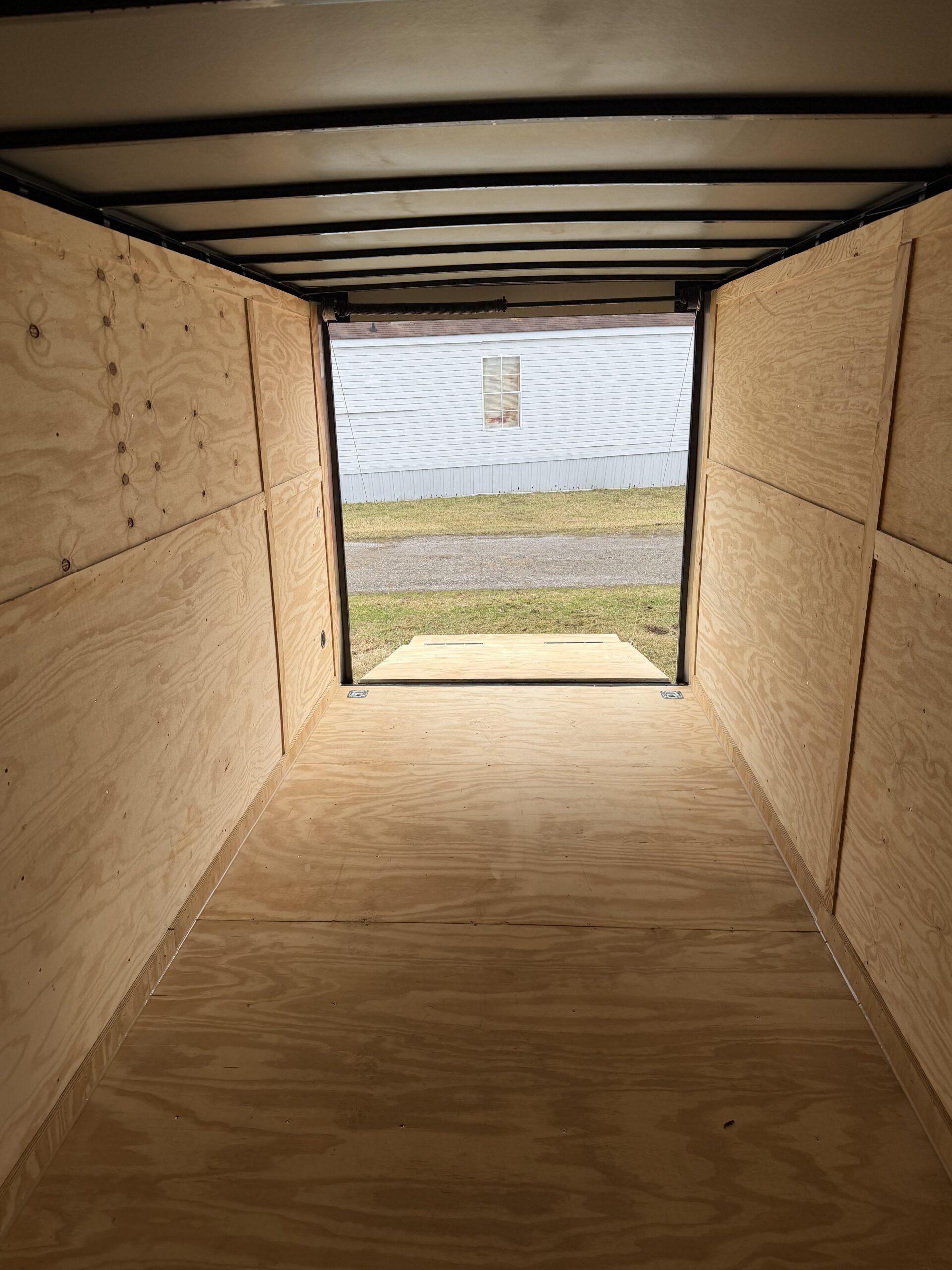 7x16 Enclosed Trailer $684 Down & $417 a/mo. - Image 8