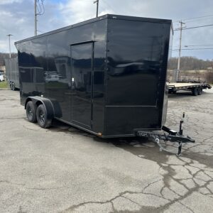 7x16 Enclosed Trailer $761 dwn $394 /mo