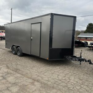 8.5x20 Charcoal Enclosed Trailer $785 down $533 /mo