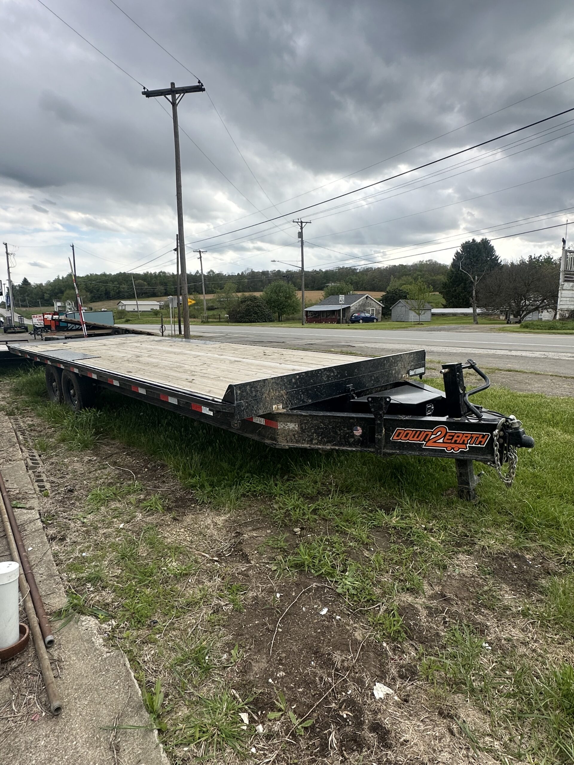 2026 DOWN TO EARTH Tilt Equipment Trailer
