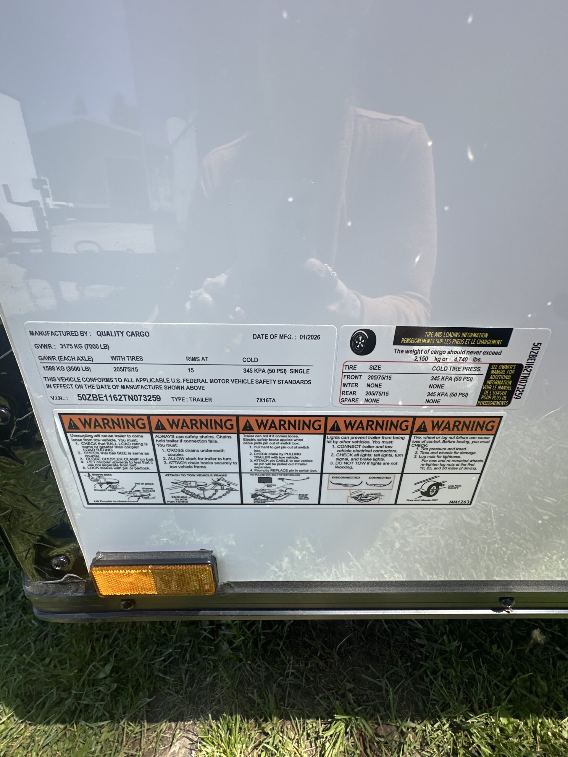 2026 QUALITY CARGO Enclosed Cargo - Photo 7