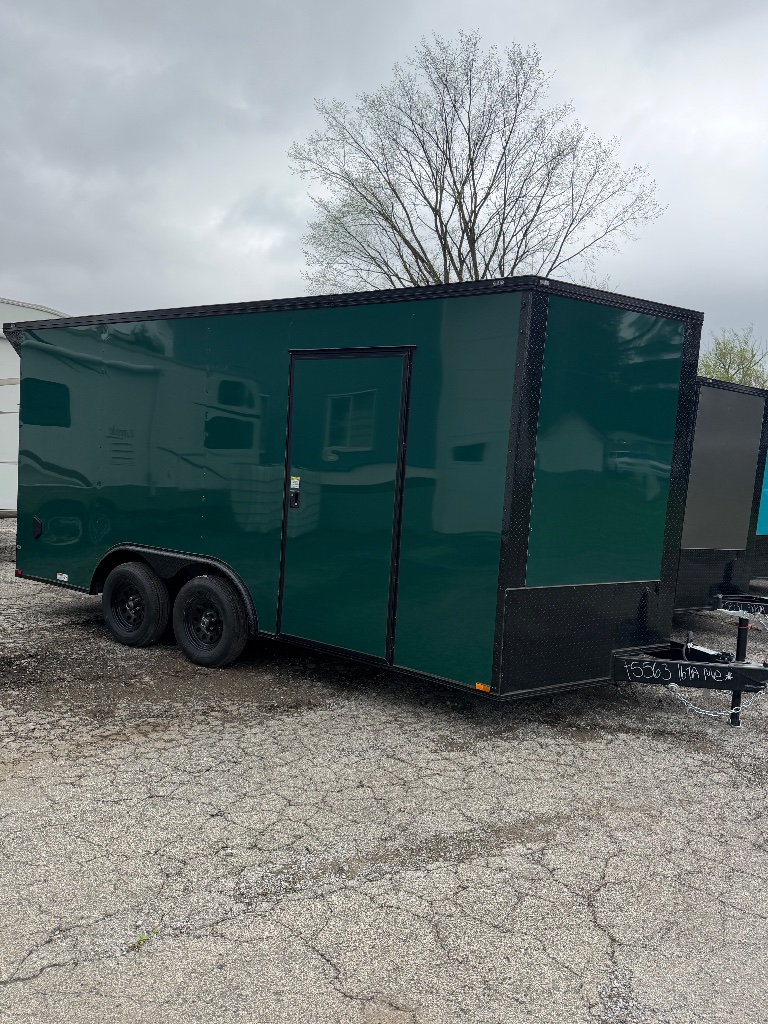 Trailers on lot