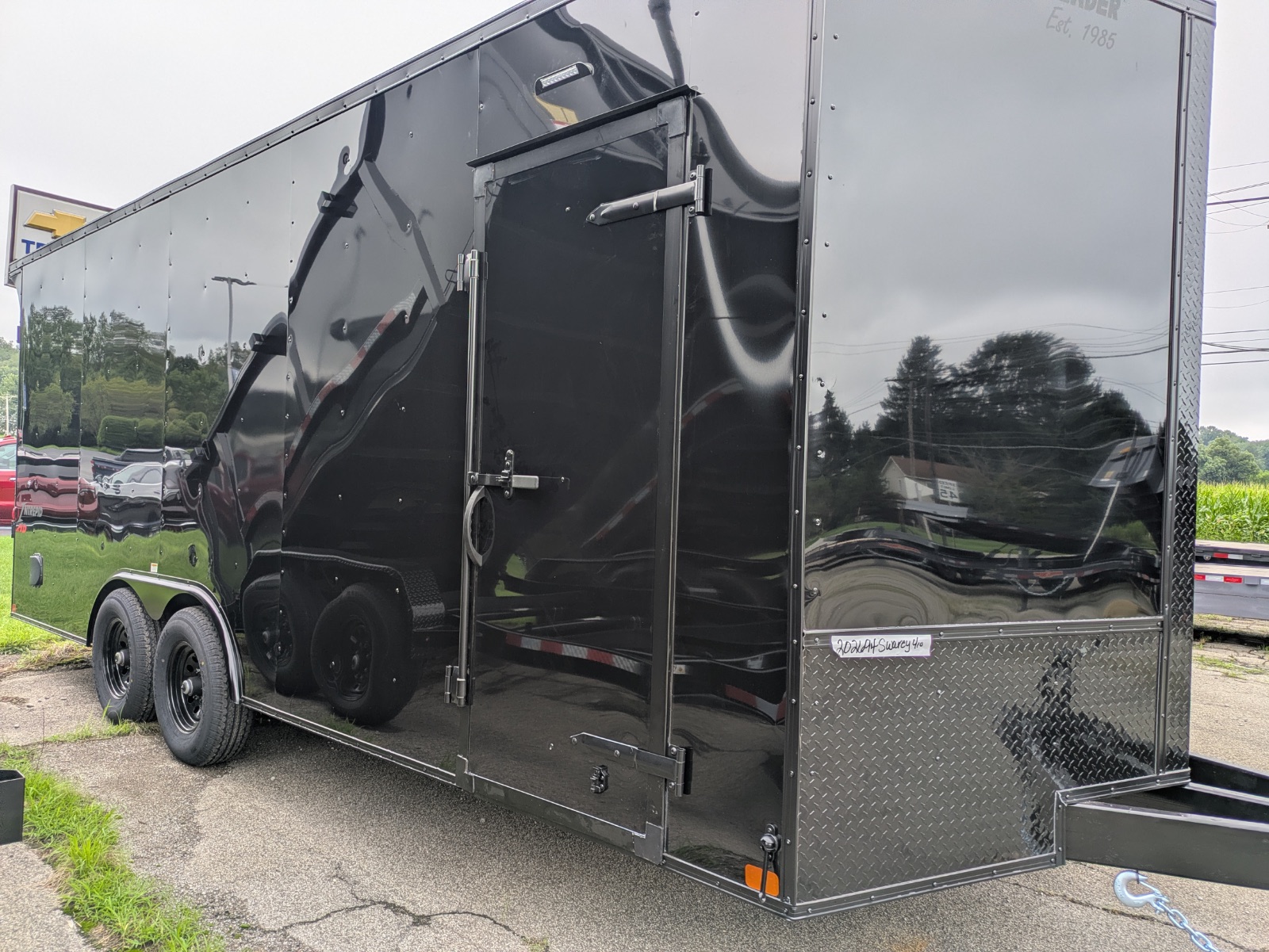 9×20 Car Hauler Trailer