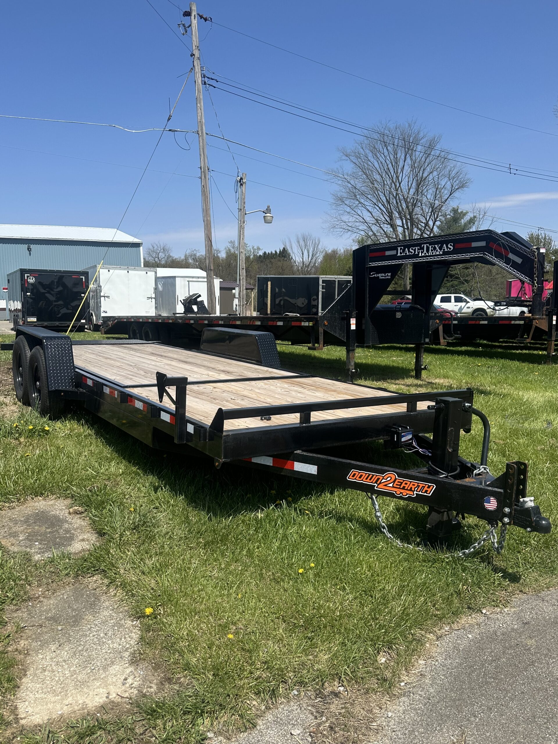 8×22 Car Hauler Trailer