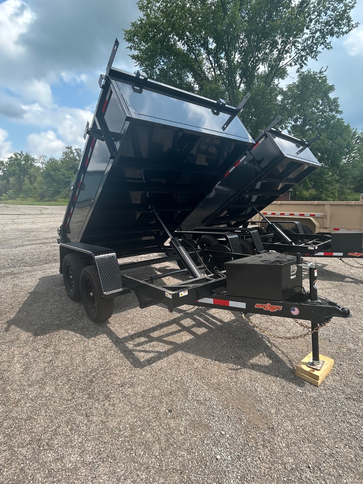 6×12 Dump Trailer