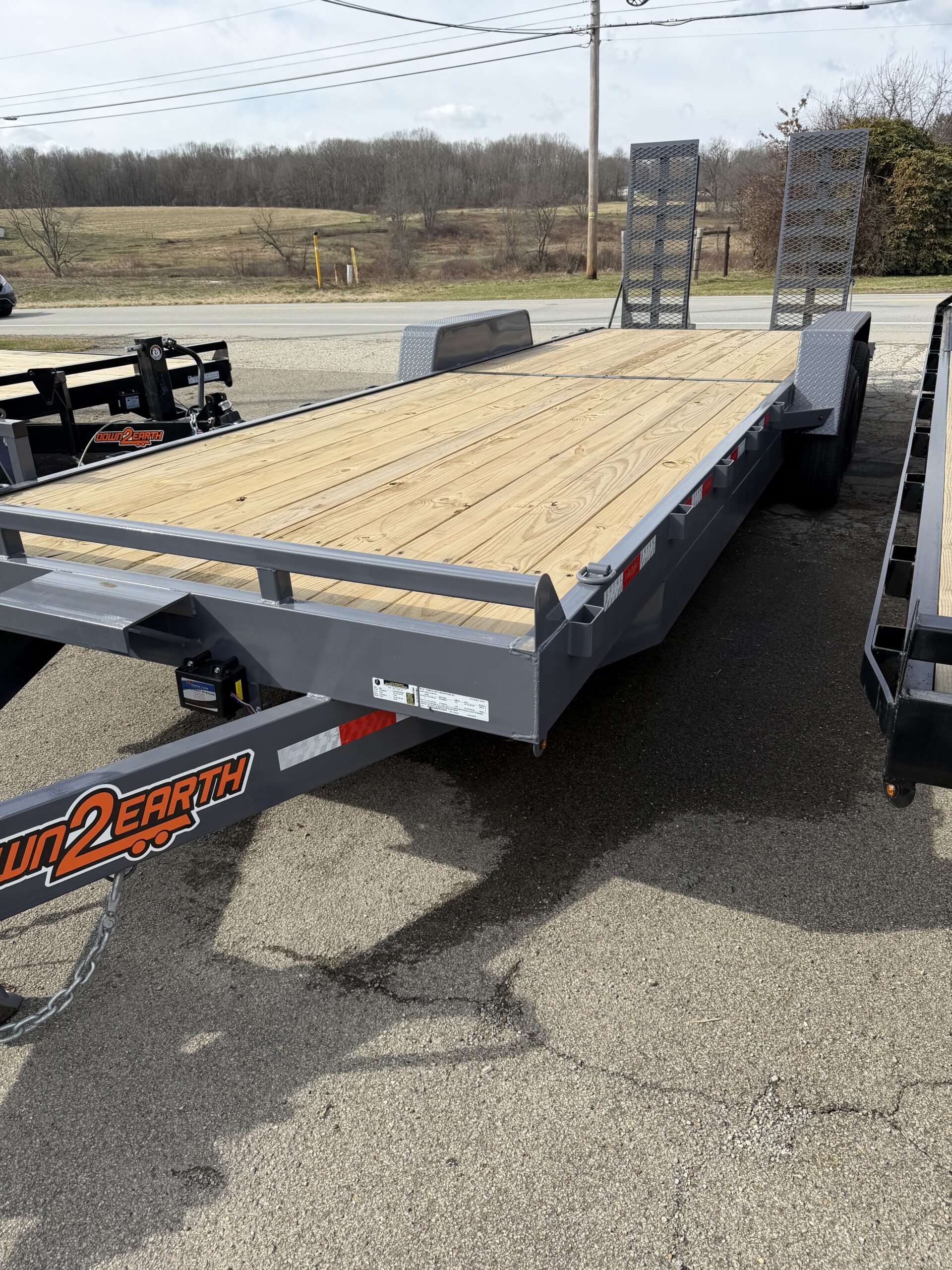 14K Equipment Flatbed Trailer